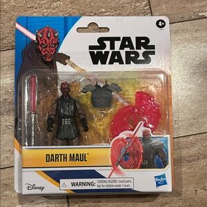 Hasbro Star Wars Darth Maul Action Figure - Red, Black, and Yellow